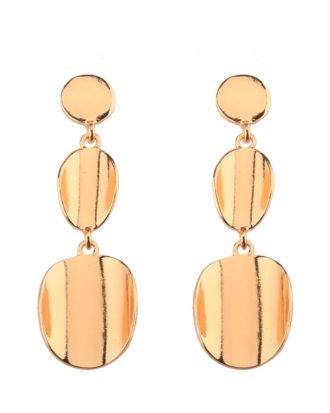 Gold Plated Dangling Earrings