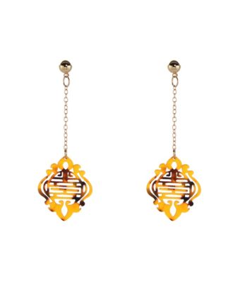 Oriental Bronze Earrings
