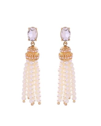 Pearl Tassel Earrings
