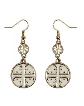 Silver Coin Earrings